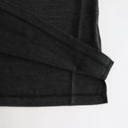 MERINO WOOL T-SHIRT #CHARCOAL GREY [6021-1702]