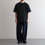 MERINO WOOL T-SHIRT #CHARCOAL GREY [6021-1702]