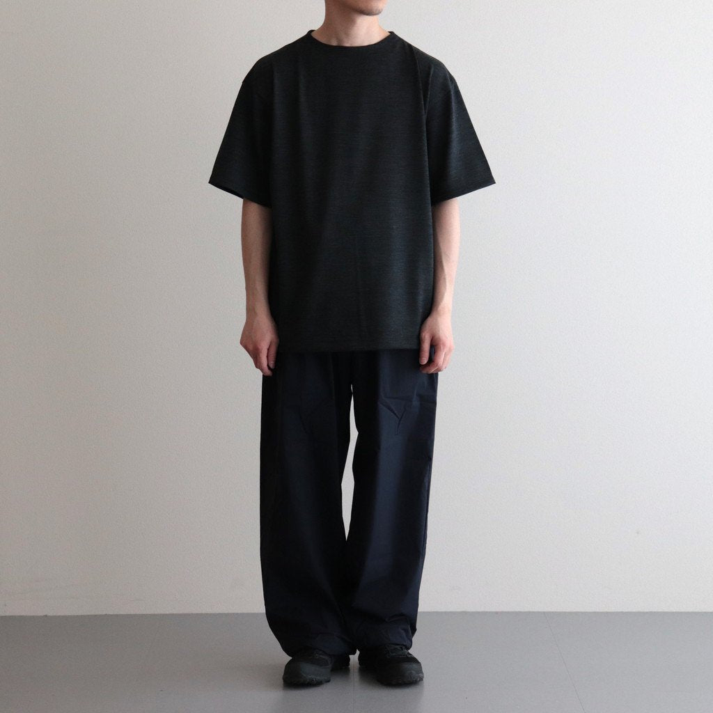 MERINO WOOL T-SHIRT #CHARCOAL GREY [6021-1702]