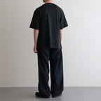 MERINO WOOL T-SHIRT #CHARCOAL GREY [6021-1702]