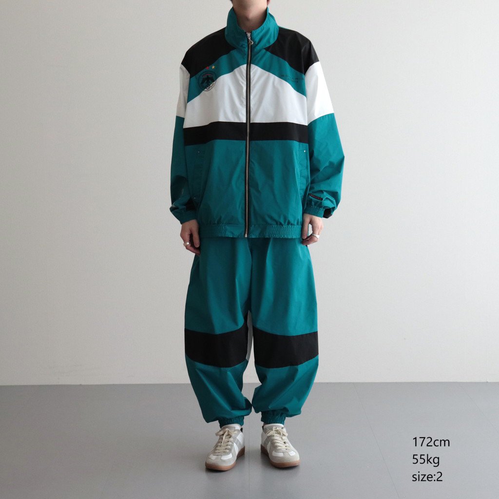 WIND PANTS #TURQUOISE [SOLSS23P01]