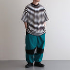 BOX TEE S/S #BRW X WHT [A23A-15CS01B]