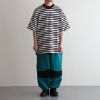 BOX TEE S/S #BRW X WHT [A23A-15CS01B]