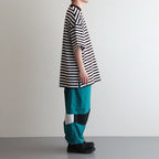 BOX TEE S/S #BRW X WHT [A23A-15CS01B]