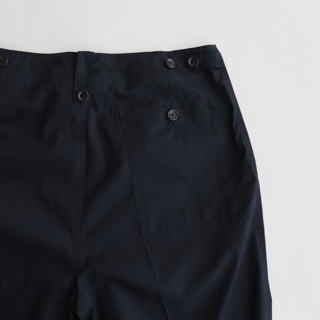 GABARDINE COMBAT TROUSERS #NAVY [9031-1401]