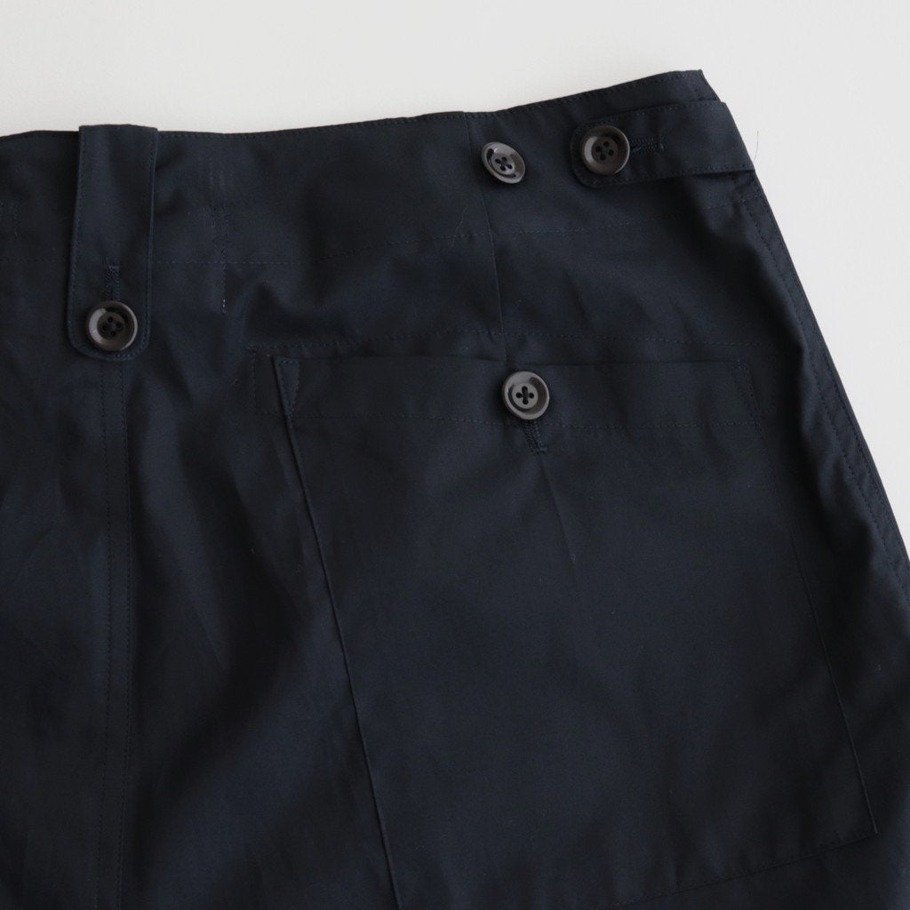 GABARDINE COMBAT TROUSERS #NAVY [9031-1401] _ Caledoor | カレドアー – Diffusion