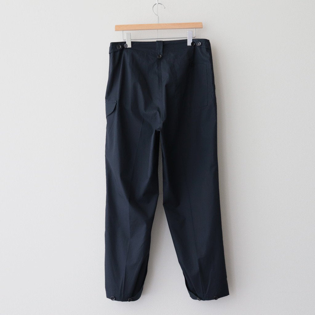 GABARDINE COMBAT TROUSERS #NAVY [9031-1401] _ Caledoor