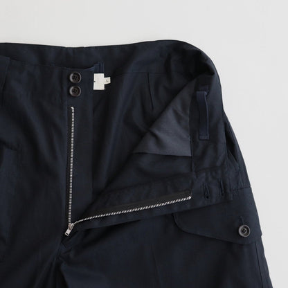 GABARDINE COMBAT TROUSERS #NAVY [9031-1401]