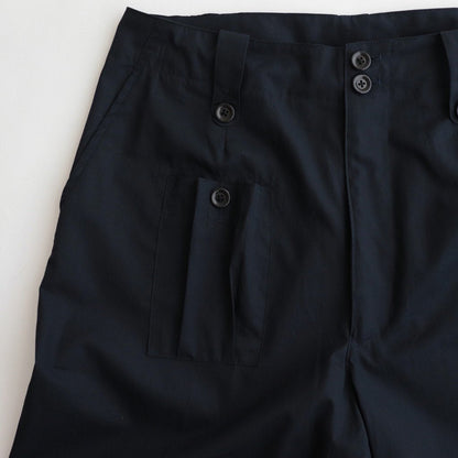 GABARDINE COMBAT TROUSERS #NAVY [9031-1401]