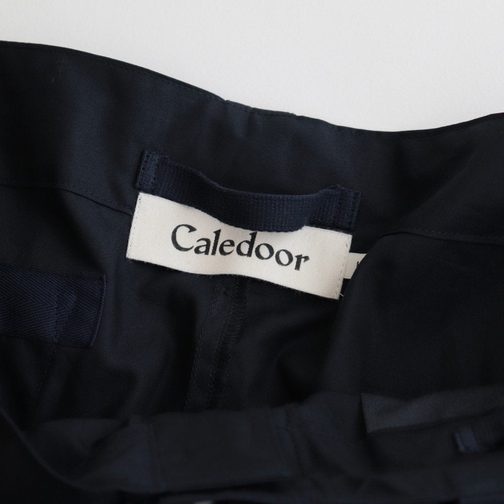 GABARDINE COMBAT TROUSERS #NAVY [9031-1401] _ Caledoor