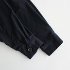 GABARDINE BRITISH SHORT BLOUSON #NAVY [6031-2501]