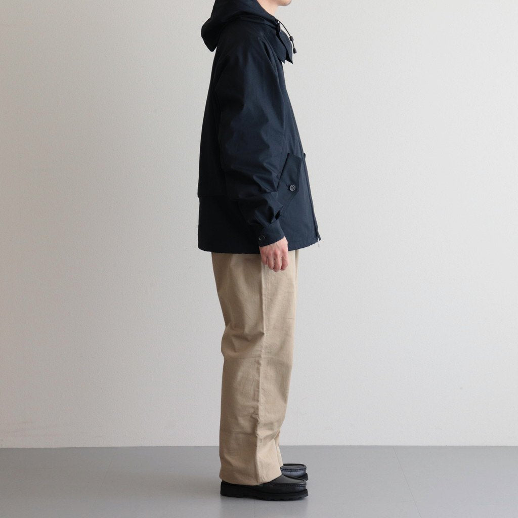 GABARDINE BRITISH SHORT BLOUSON #NAVY [6031-2501]