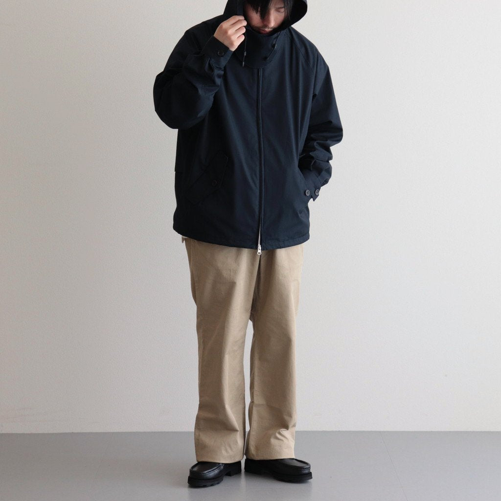 GABARDINE BRITISH SHORT BLOUSON #NAVY [6031-2501]