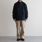 GABARDINE BRITISH SHORT BLOUSON #NAVY [6031-2501]
