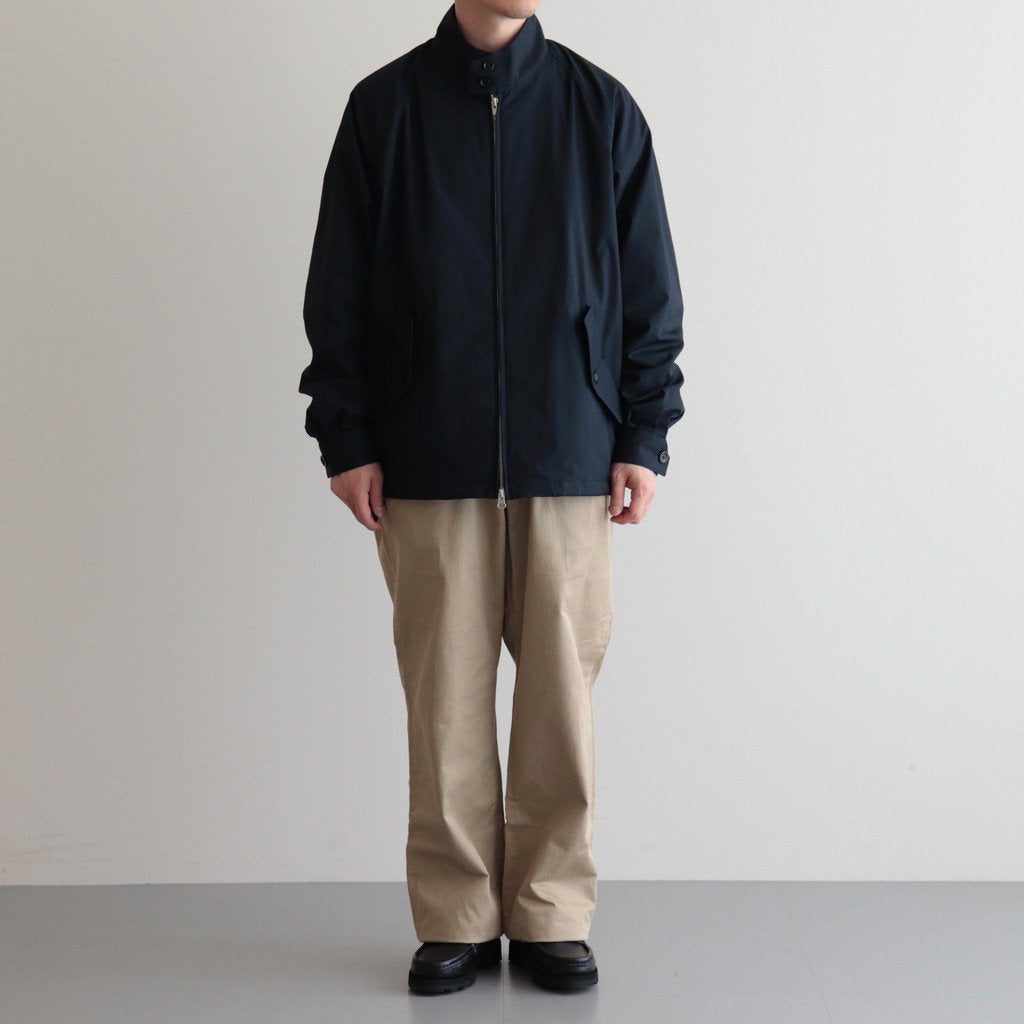 GABARDINE BRITISH SHORT BLOUSON #NAVY [6031-2501]