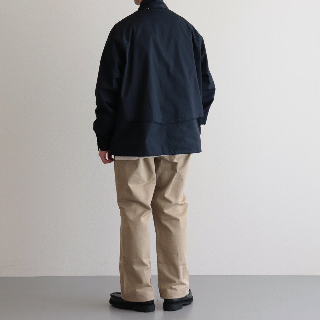 GABARDINE BRITISH SHORT BLOUSON #NAVY [6031-2501]