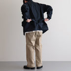 GABARDINE BRITISH SHORT BLOUSON #NAVY [6031-2501]