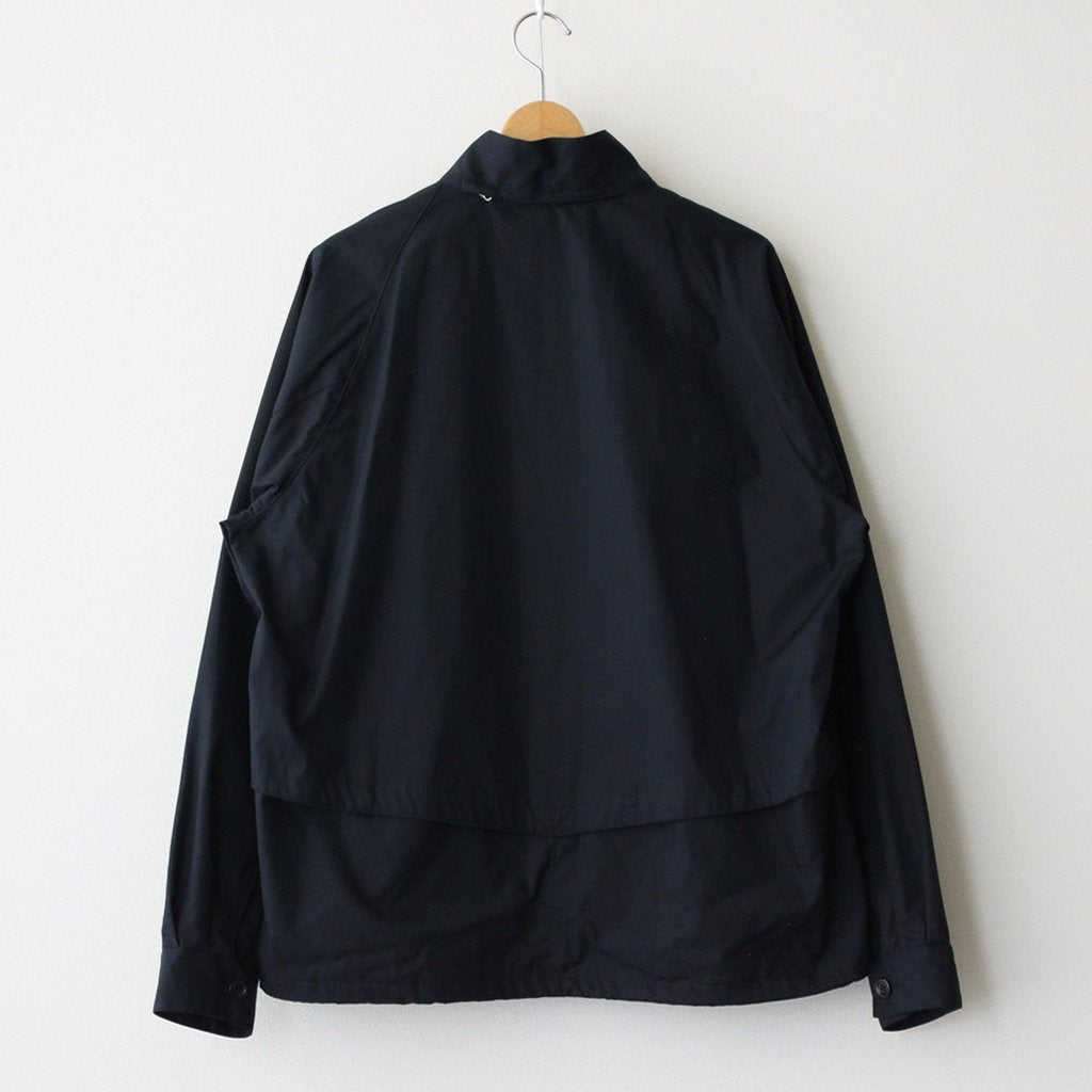 GABARDINE BRITISH SHORT BLOUSON #NAVY [6031-2501]