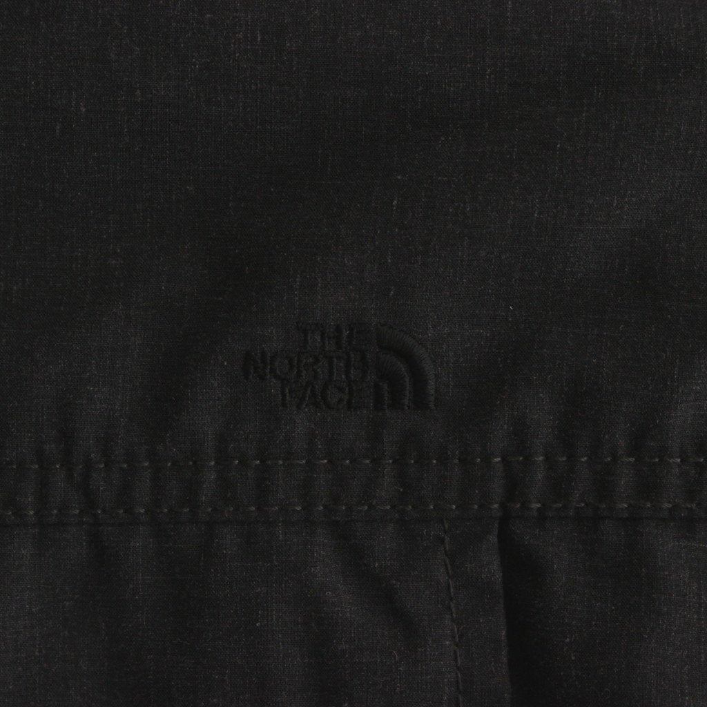 POLYESTER LINEN FIELD H/S SHIRT #BLACK [NT3320N] _ THE NORTH FACE