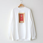 TEE L/S YUJI TAKEUCHI DOOR 120 RED #WHITE [M23A-20CS01C]
