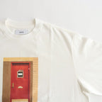 TEE L/S YUJI TAKEUCHI DOOR 120 RED #WHITE [M23A-20CS01C]