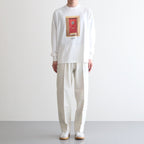 TEE L/S YUJI TAKEUCHI DOOR 120 RED #WHITE [M23A-20CS01C]