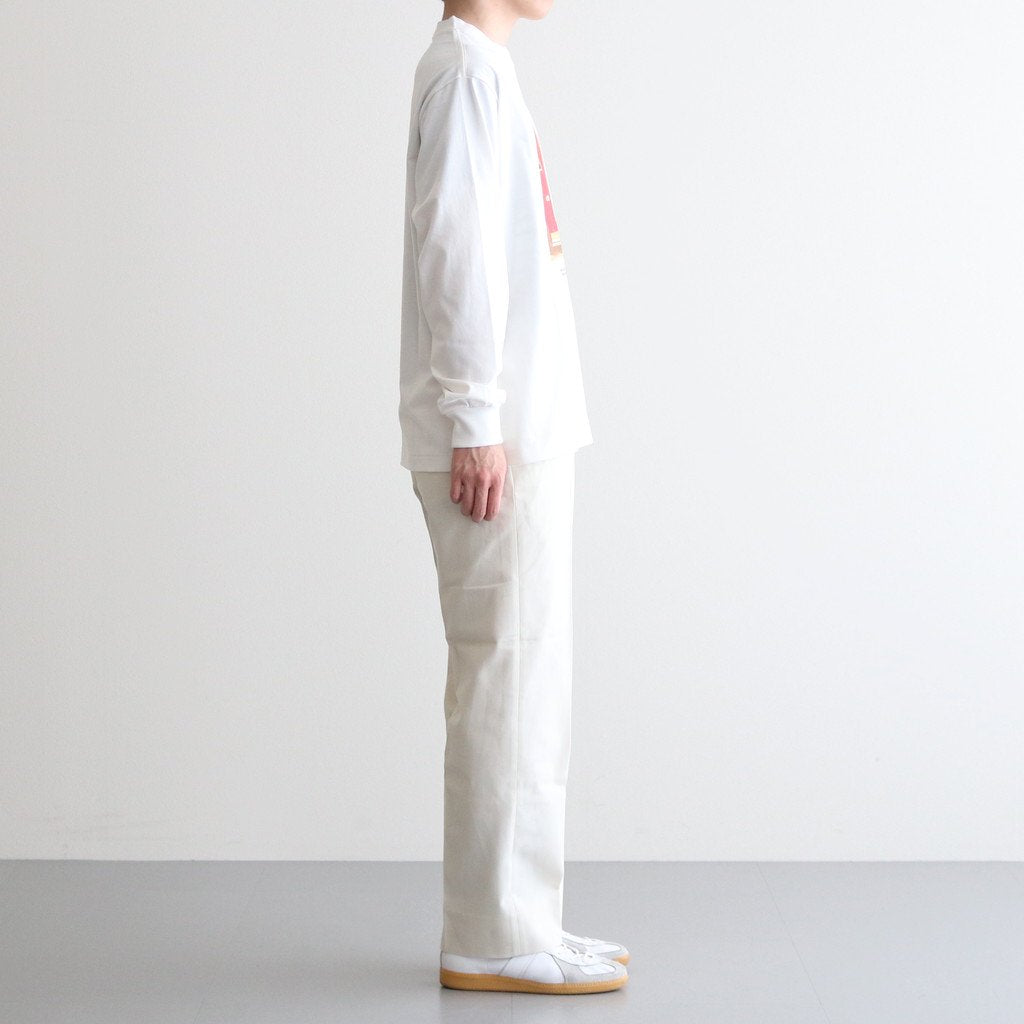TEE L/S YUJI TAKEUCHI DOOR 120 RED #WHITE [M23A-20CS01C]