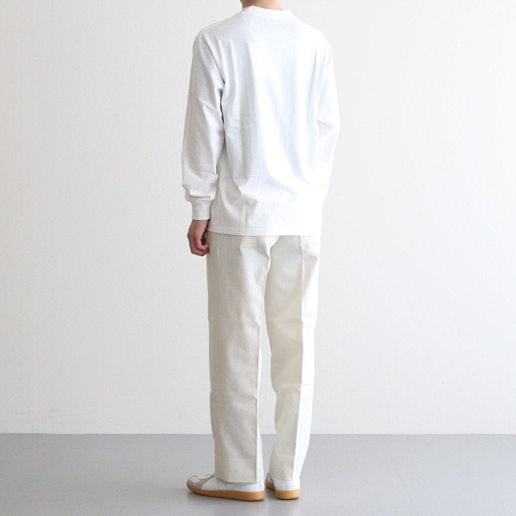 TEE L/S YUJI TAKEUCHI DOOR 120 RED #WHITE [M23A-20CS01C]