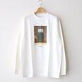 TEE L/S YUJI TAKEUCHI DOOR 34 NURMAN AVE #WHITE [M23A-20CS02C]