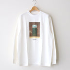TEE L/S YUJI TAKEUCHI DOOR 34 NURMAN AVE #WHITE [M23A-20CS02C]