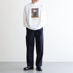 TEE L/S YUJI TAKEUCHI DOOR 34 NURMAN AVE #WHITE [M23A-20CS02C]