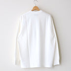 TEE L/S YUJI TAKEUCHI DOOR 34 NURMAN AVE #WHITE [M23A-20CS02C]