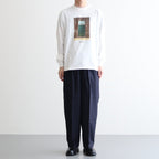 TEE L/S YUJI TAKEUCHI DOOR 34 NURMAN AVE #WHITE [M23A-20CS02C]