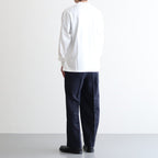 TEE L/S YUJI TAKEUCHI DOOR 34 NURMAN AVE #WHITE [M23A-20CS02C]