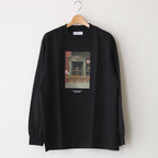 TEE L/S YUJI TAKEUCHI DOOR NO PARKING #BLACK [M23A-20CS03C]