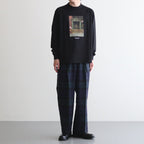 TEE L/S YUJI TAKEUCHI DOOR NO PARKING #BLACK [M23A-20CS03C]