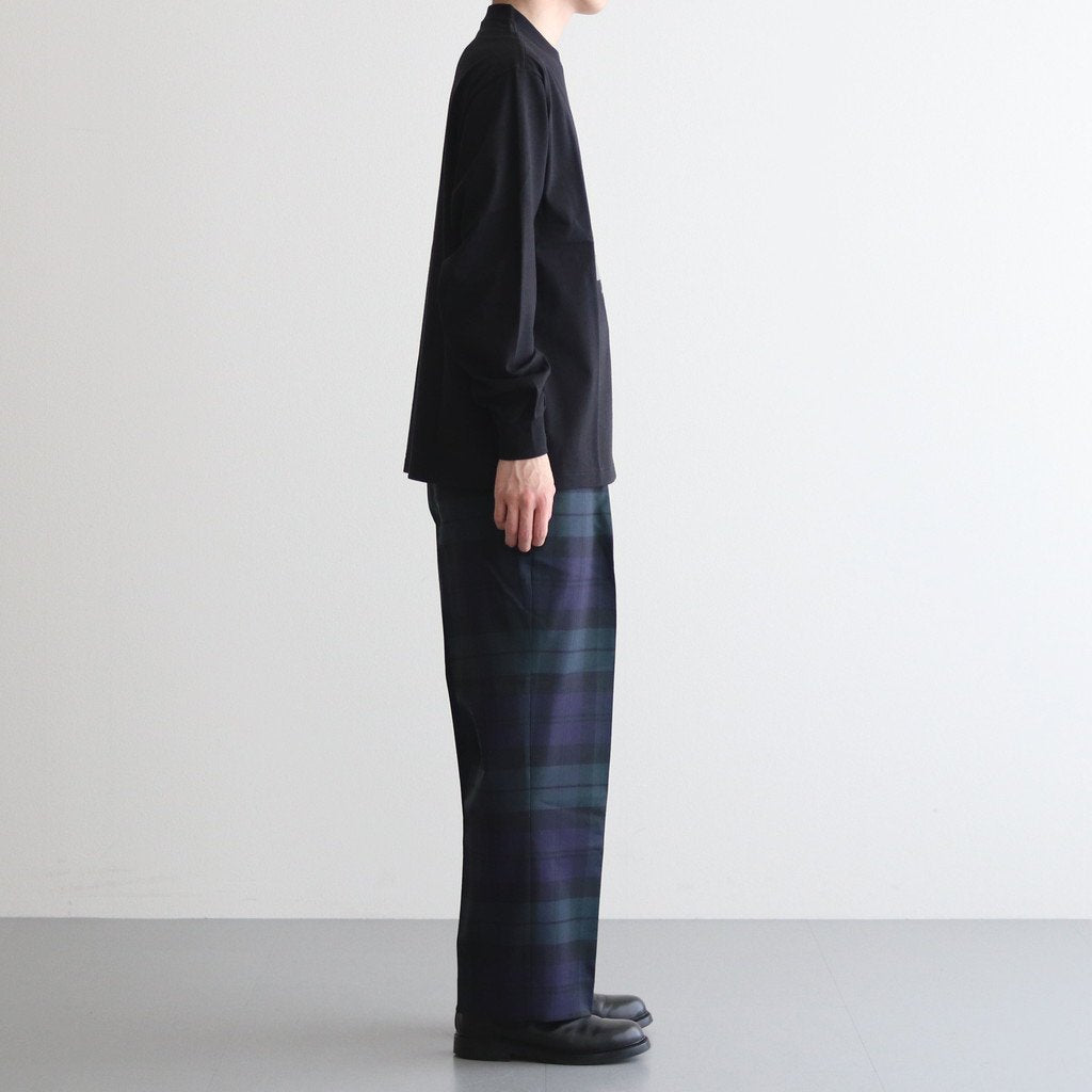 TEE L/S YUJI TAKEUCHI DOOR NO PARKING #BLACK [M23A-20CS03C]