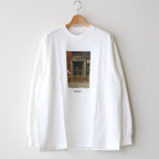 TEE L/S YUJI TAKEUCHI DOOR NO PARKING #WHITE [M23A-20CS03C]
