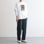 TEE L/S YUJI TAKEUCHI DOOR NO PARKING #WHITE [M23A-20CS03C]