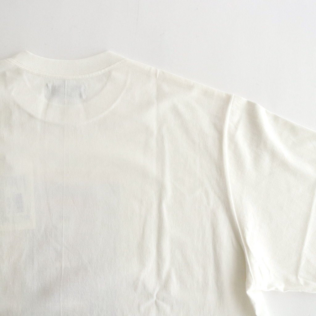 TEE L/S YUJI TAKEUCHI DOOR NO PARKING #WHITE [M23A-20CS03C]