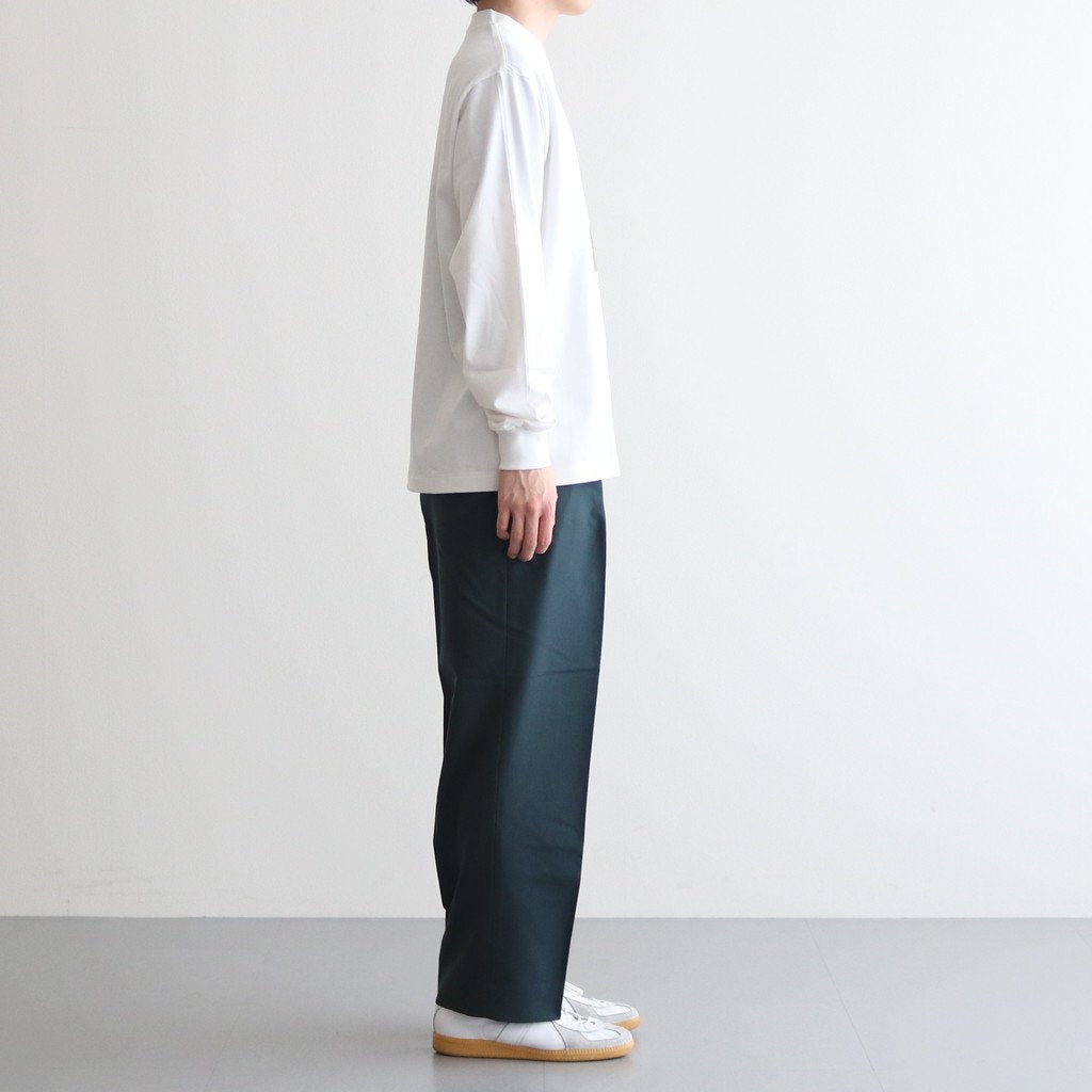 TEE L/S YUJI TAKEUCHI DOOR NO PARKING #WHITE [M23A-20CS03C]