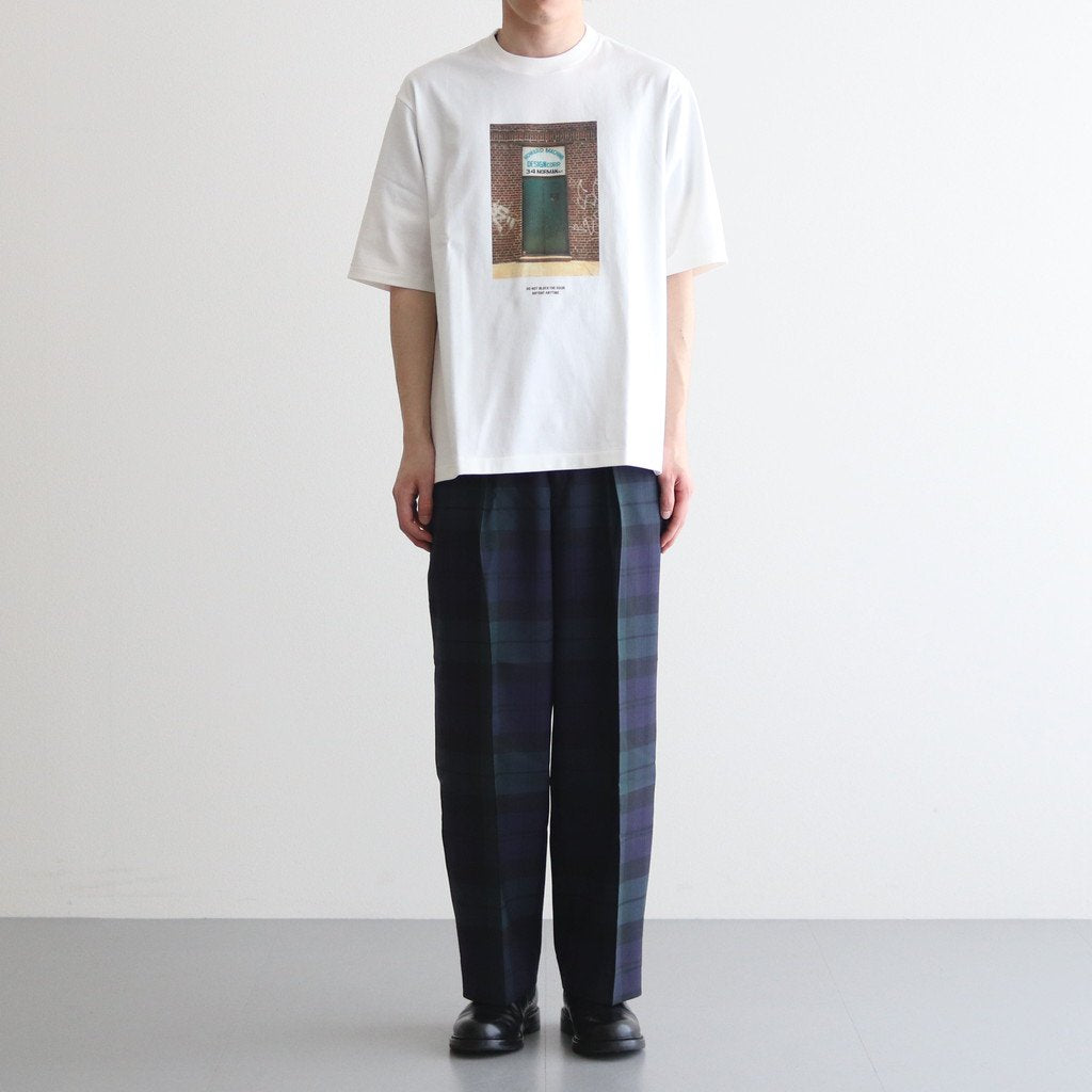 TEE S/S YUJI TAKEUCHI DOOR 34 NURMAN AVE #WHITE [M23A-20CS02B] _