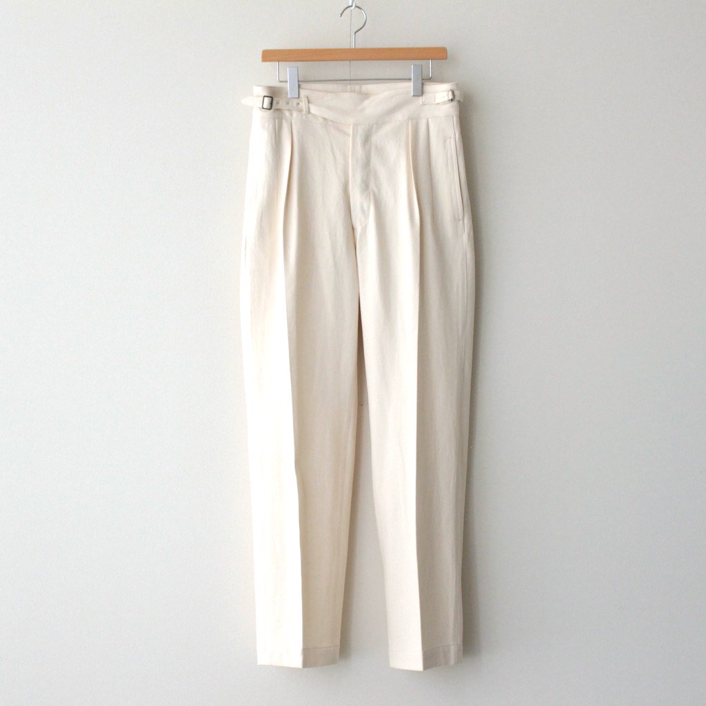 SIDE BUCKLE GRUKHA TROUSER #BONE [231OJ-PT11] _ OLD JOE BRAND