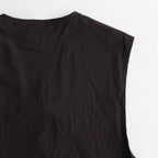 SAFARI VEST #DARK BROWN [M23B-01BL01A]