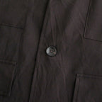SAFARI VEST #DARK BROWN [M23B-01BL01A]