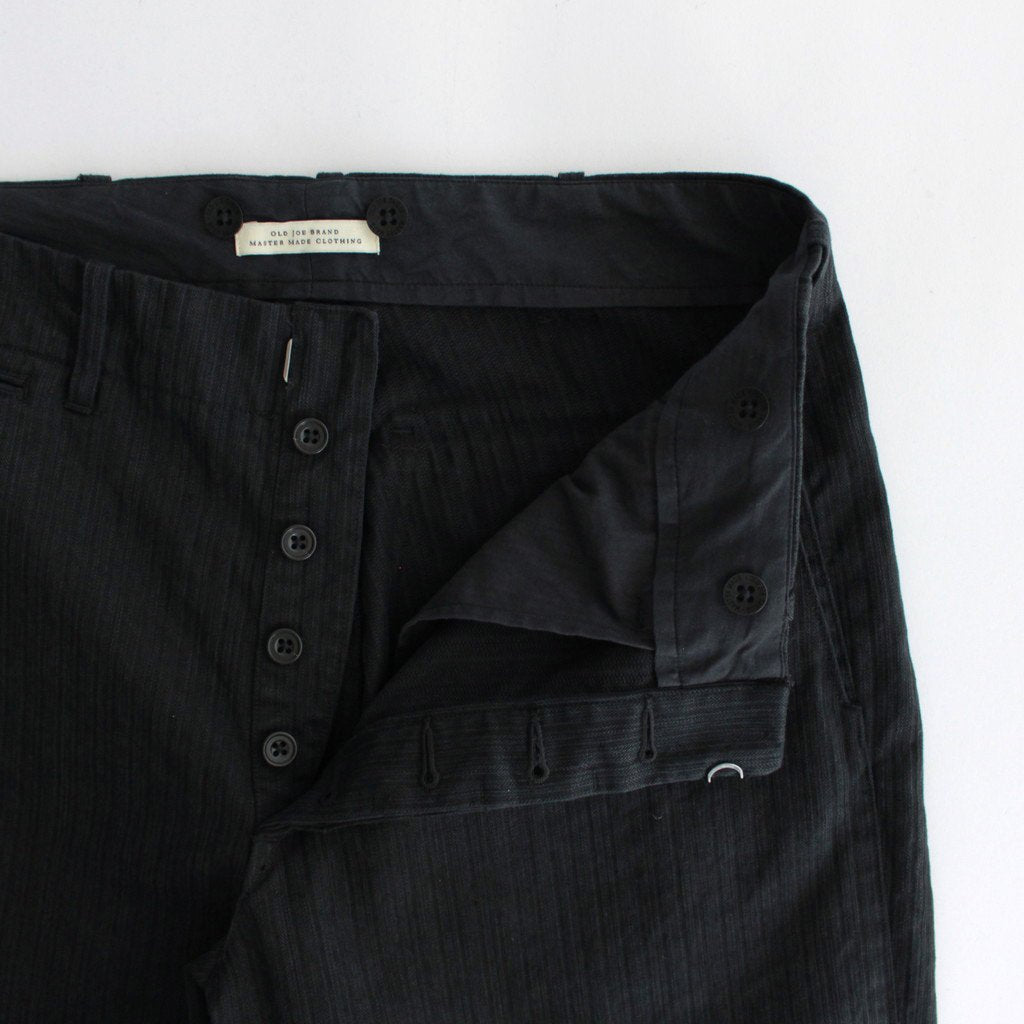 PADED BACK ROVER TROUSER #BLACK [231OJ-PT09] _ OLD JOE BRAND