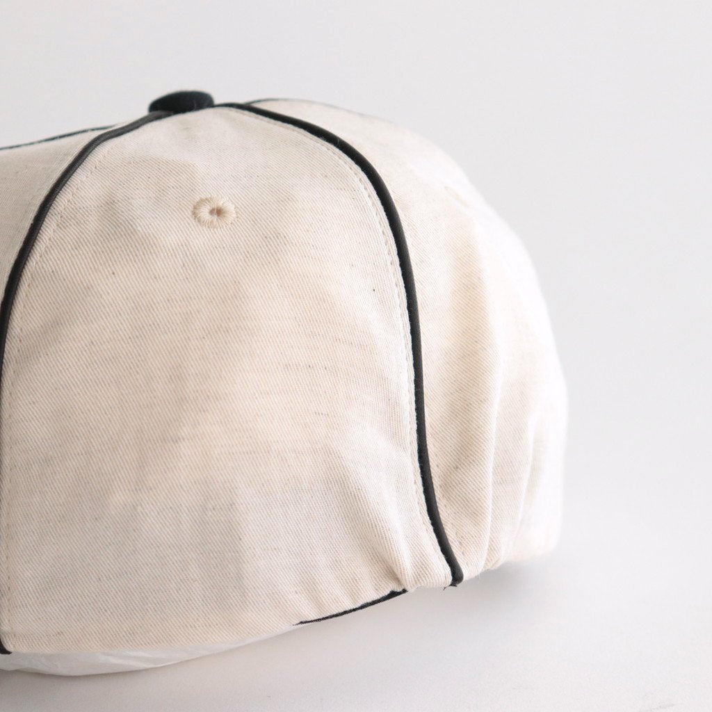 CLASSIC BASEBALL CAP-13 #IVORY [V01003]
