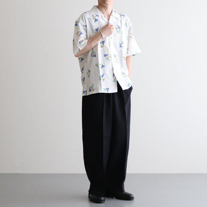 JAPANESE EASY PANTS-HAKAMA #BLACK [V02009]