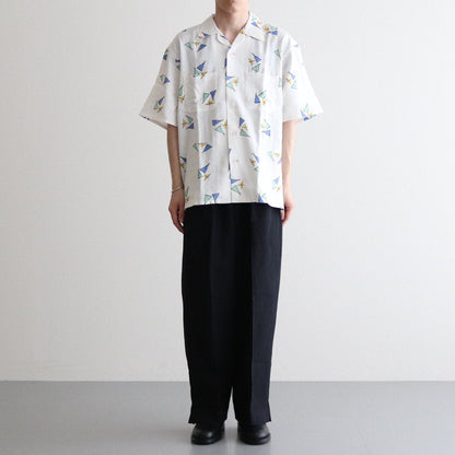 JAPANESE EASY PANTS-HAKAMA #BLACK [V02009]