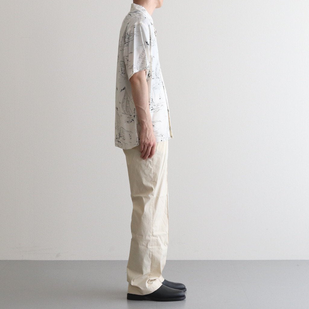 FRONT TUCK ARMY TROUSER #BUTTER [231OJ-PT08] _ OLD JOE BRAND